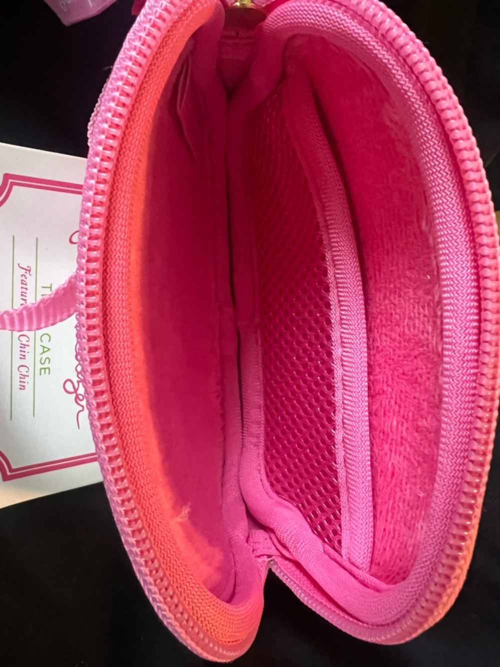 Lilly Pulitzer Pink and Green Paisley Tech Wristlet Case - Picture 2 of 4
